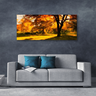 Obraz Canvas Stromy jeseň príroda