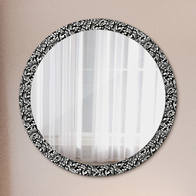 Okrúhle ozdobné zrkadlo na stenu Ozdoba