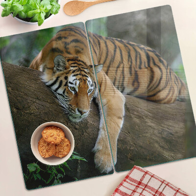 Doska na krájanie Tiger na kmeni stromu