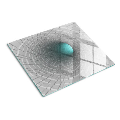Doska na krájanie 3D tunel s efektom hĺbky