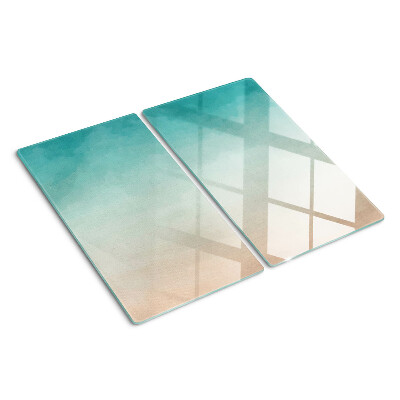 Doska na krájanie Modrý a oranžový gradient