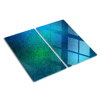 Doska na krájanie Farebný gradient v odtieňoch modrej