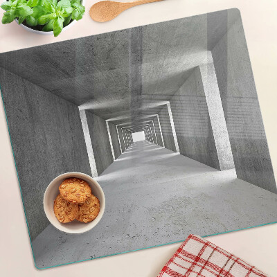 Doska na krájanie Architektonický tunel v odtieňoch sivej