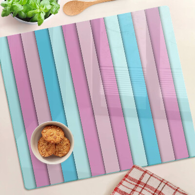 Doska na krájanie Geometria v pastelových farbách