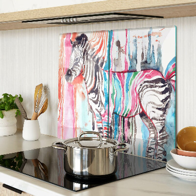 Doska na krájanie Zebra v farebných pruhoch
