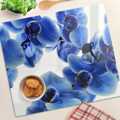 Doska na krájanie Modré orchidey