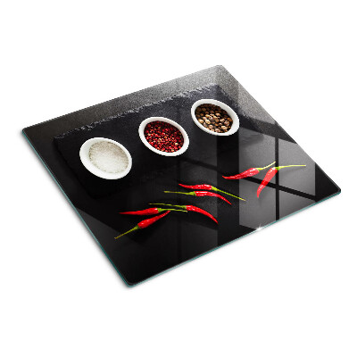 Doska na krájanie Korenie a červená paprika