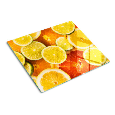 Sklenená doska na krájanie Citrusové plody a citrusové plody