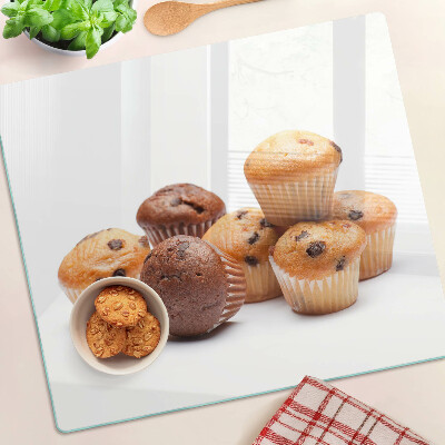 Doska na krájanie Čokoládové a vanilkové muffiny