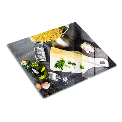 Sklenená doska na krájanie Kuchynské doplnky a ingrediencie