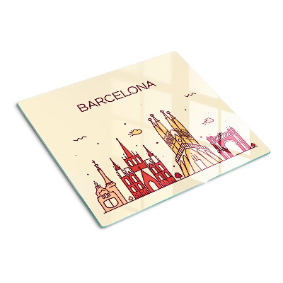 Doska na krájanie Barcelona a jej architektúra