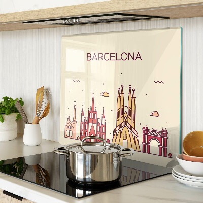 Doska na krájanie Barcelona a jej architektúra