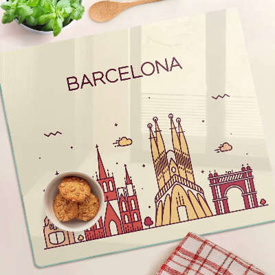 Doska na krájanie Barcelona a jej architektúra