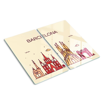 Doska na krájanie Barcelona a jej architektúra