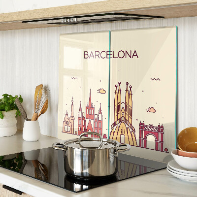 Doska na krájanie Barcelona a jej architektúra
