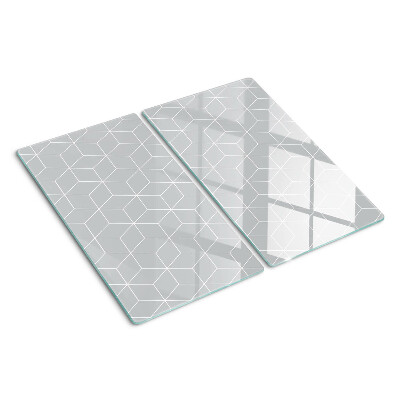 Doska na krájanie Šesťuholníková geometrická mriežka