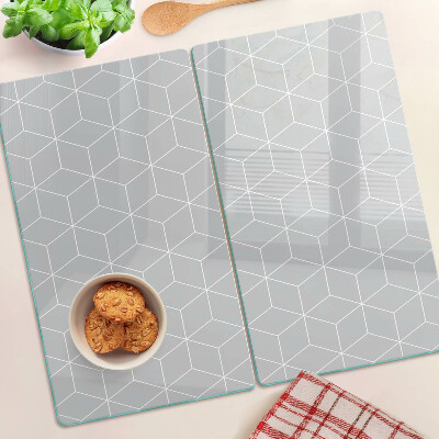 Doska na krájanie Šesťuholníková geometrická mriežka