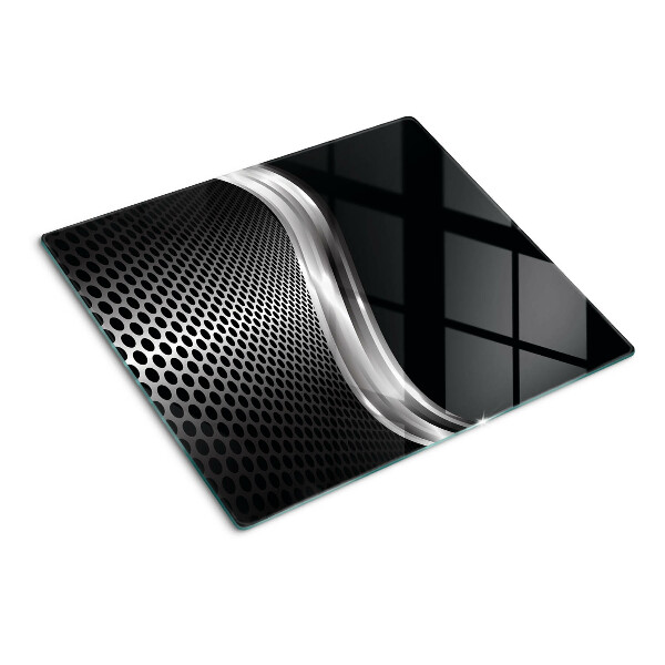 Sklenená doska na krájanie Futuristický vzor s vlnami