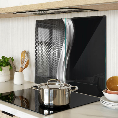 Sklenená doska na krájanie Futuristický vzor s vlnami