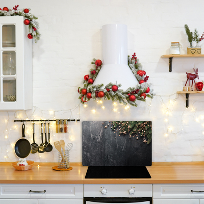 Vianočný stromček Ozdoby na vianočné hviezdy Sklenené doska do kuchyne