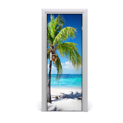 Fototapeta na dvere samolepiace tripická pláž