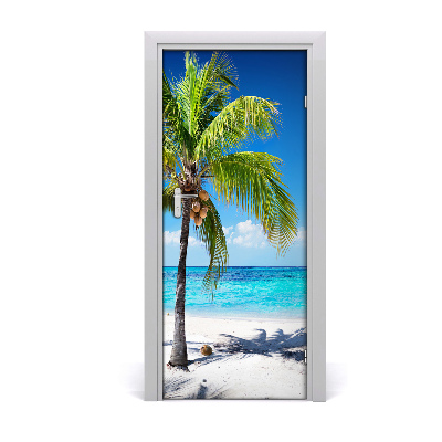 Fototapeta na dvere samolepiace tripická pláž