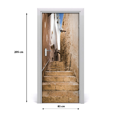 Fototapeta samolepiace na dvere Izrael ulička