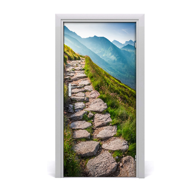 Fototapeta na dvere samolepiace horská chodník