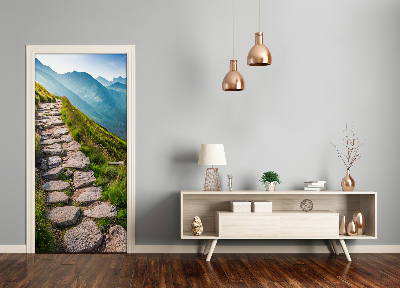 Fototapeta na dvere samolepiace horská chodník