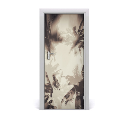 Fototapeta na dvere palmy