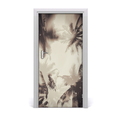 Fototapeta na dvere palmy