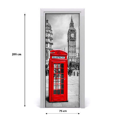 Fototapeta samolepiace na dvere Londýn Anglicko