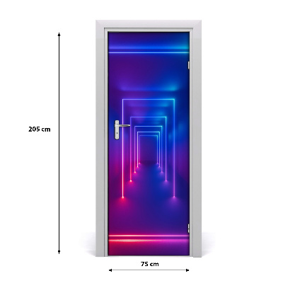 Fototapeta samolepiace na dvere nebeské neoy