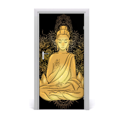 Samolepiace fototapety na dvere Budda i mandala