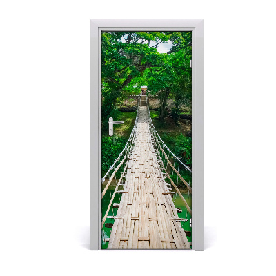 Fototapeta na dvere samolepiace visiaci most