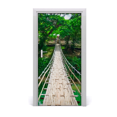 Fototapeta na dvere samolepiace visiaci most