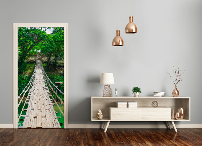 Fototapeta na dvere samolepiace visiaci most