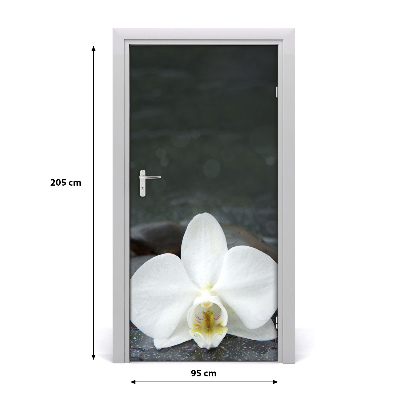 Fototapeta na dvere orchidea