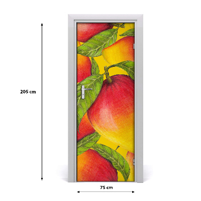 Fototapeta na dvere do domu samolepiace mango