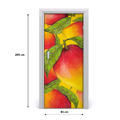 Fototapeta na dvere do domu samolepiace mango