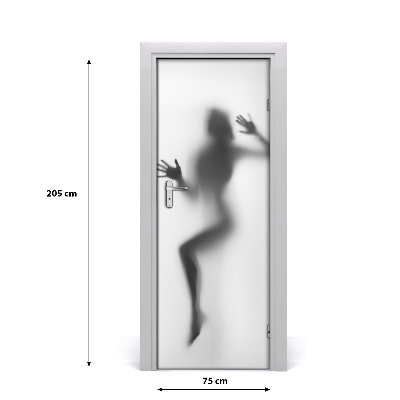 Fototapeta samolepiace na dvere Sexi žena