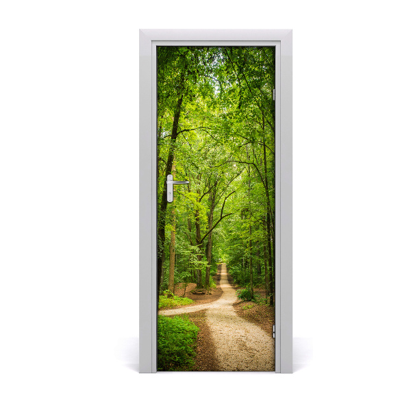 Fototapeta na dvere samolepiace chodník v lese