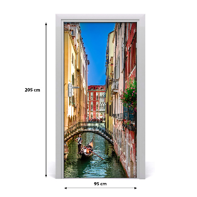 Fototapeta samolepiace na dvere Benátky Taliansko