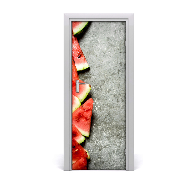Fototapeta na dvere do domu samolepiace melón