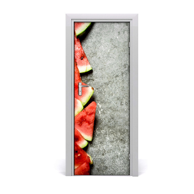 Fototapeta na dvere do domu samolepiace melón