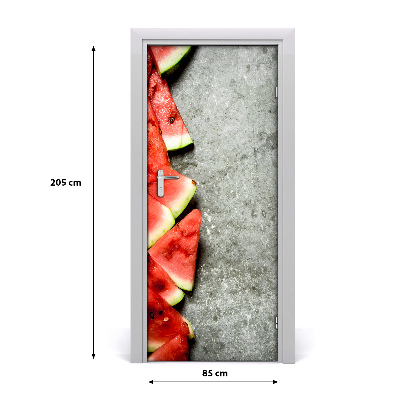 Fototapeta na dvere do domu samolepiace melón