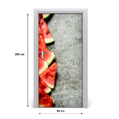 Fototapeta na dvere do domu samolepiace melón