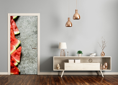 Fototapeta na dvere do domu samolepiace melón