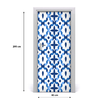 Fototapeta na dvere geometrické pozadie