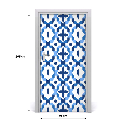 Fototapeta na dvere geometrické pozadie